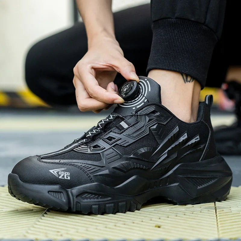 Lightweight Steel Toe Safety Work Shoes with Non-Slip Sole 4