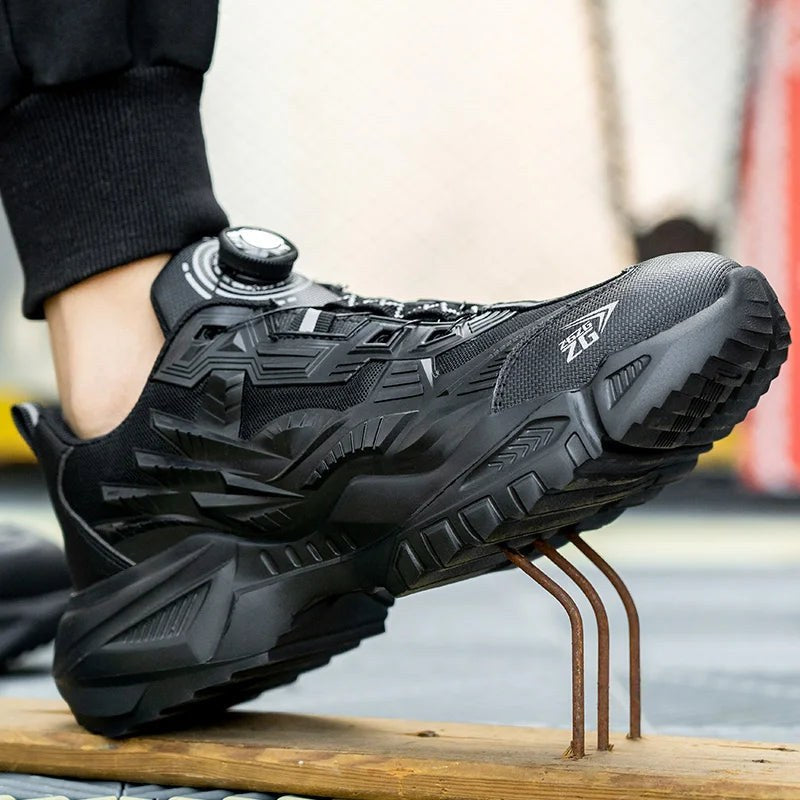 Lightweight Steel Toe Safety Work Shoes with Non-Slip Sole 8