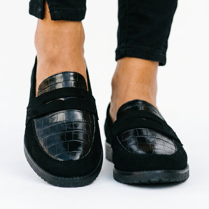 Lucia - Chic Black Loafers for Women with Orthopedic Comfort dONE 05-09-2026