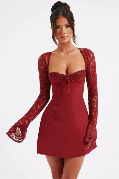 Luciana - Elegant Lace Summer Dress 10