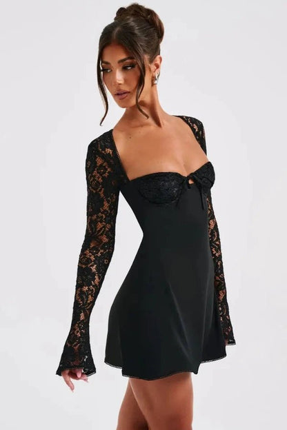 Luciana - Elegant Lace Summer Dress 2