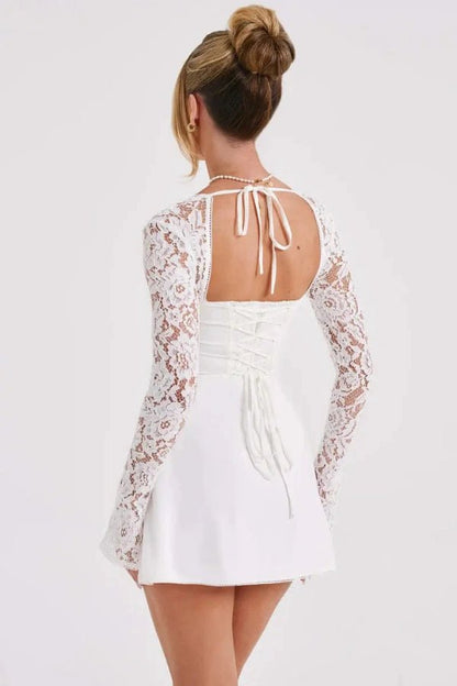 Luciana - Elegant Lace Summer Dress 8