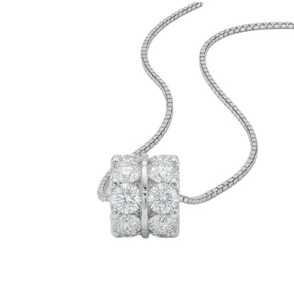 Luminary – Moissanite Necklace in 925 Sterling Silver