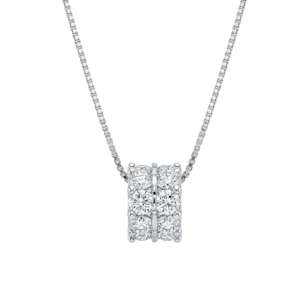 Luminary – Moissanite Necklace in 925 Sterling Silver
