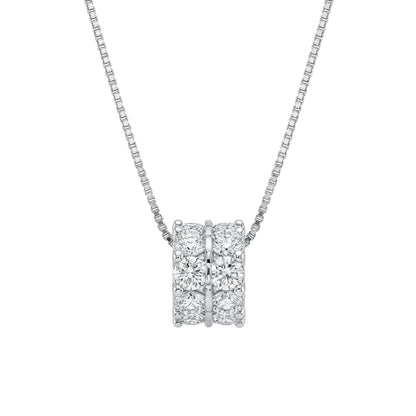 Luminary – Moissanite Necklace in 925 Sterling Silver