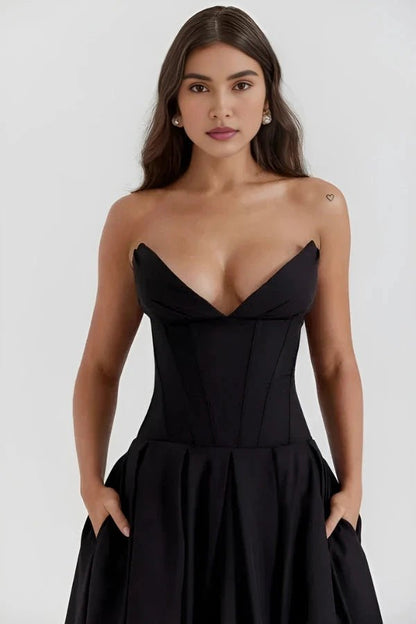 Lydia - Elegant A-Line Evening Dress for Formal Events 3