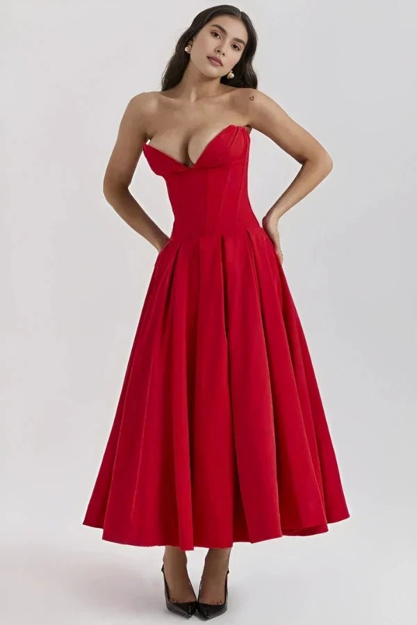 Lydia - Elegant A-Line Evening Dress for Formal Events 4