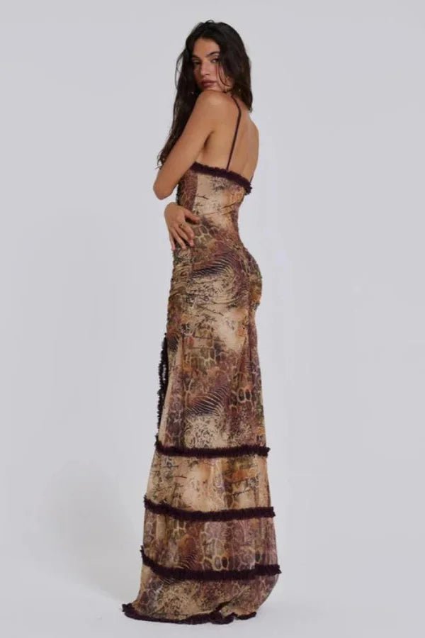 Lydia - Elegant Floral Maxi Dress for Women 2