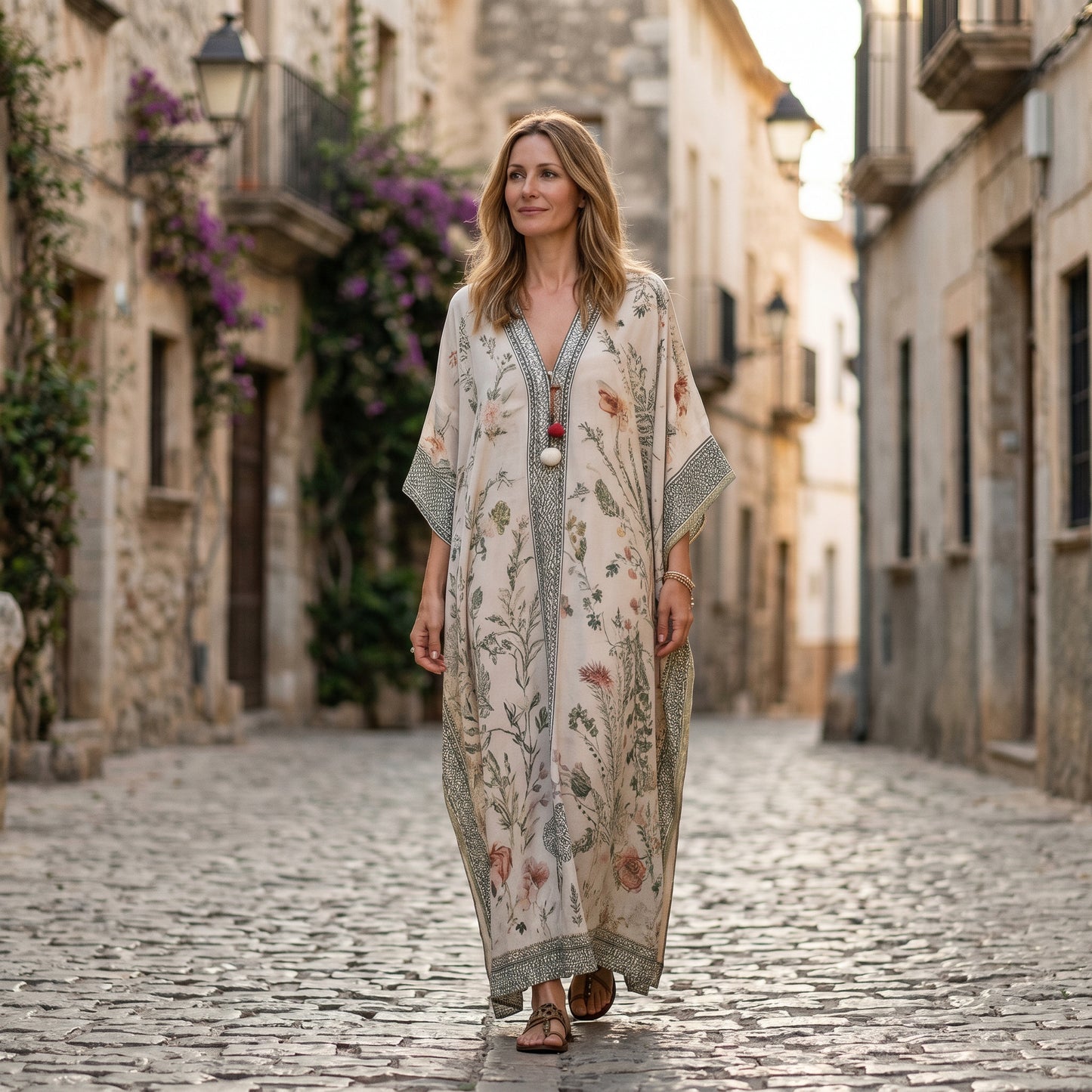 Mariana - Lightweight Bohemian Caftan Dress DONE 05-12-2026