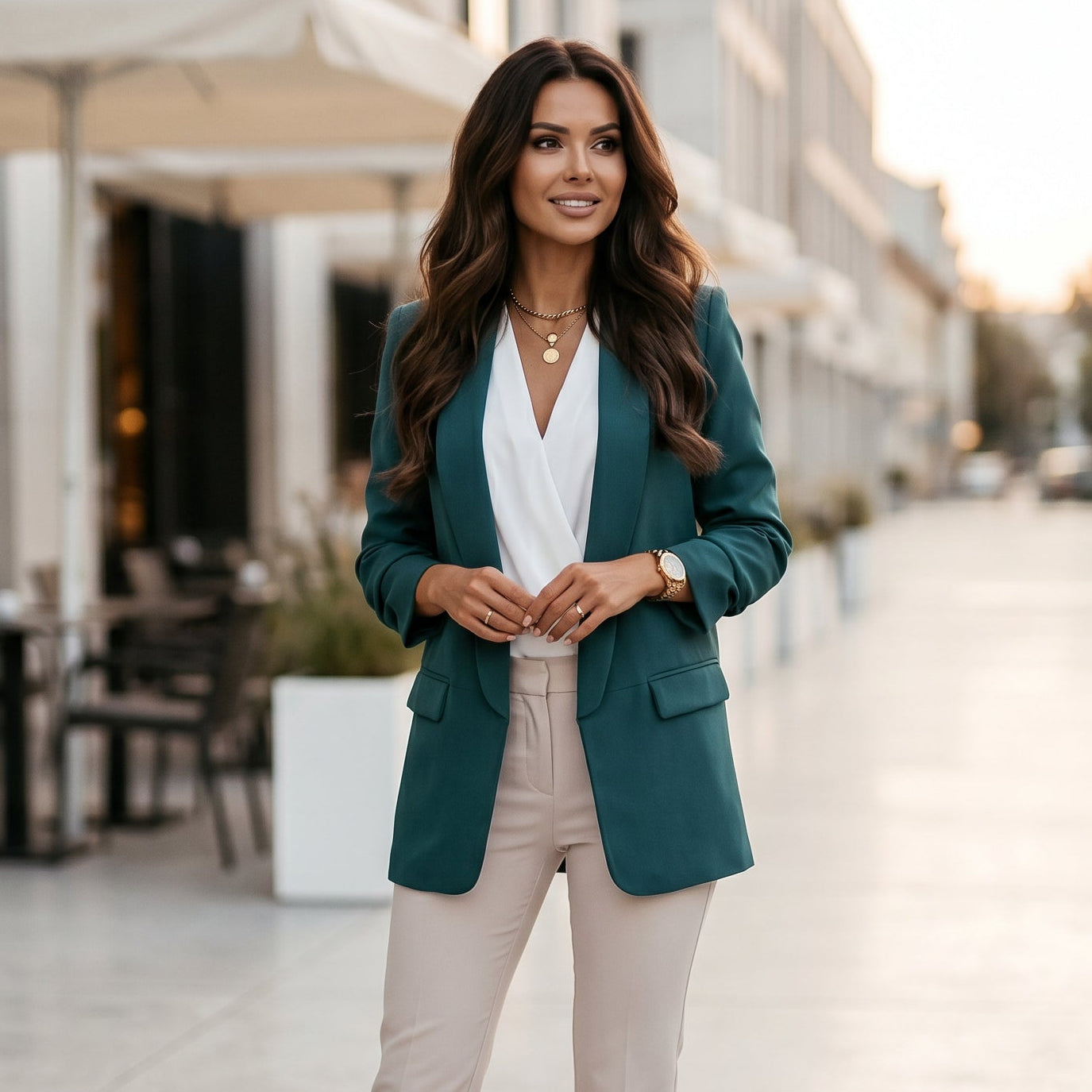 Martina - Elegant Black Blazer for Women done 05-22-2026