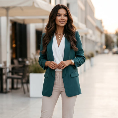 Martina - Elegant Black Blazer for Women done 05-22-2026