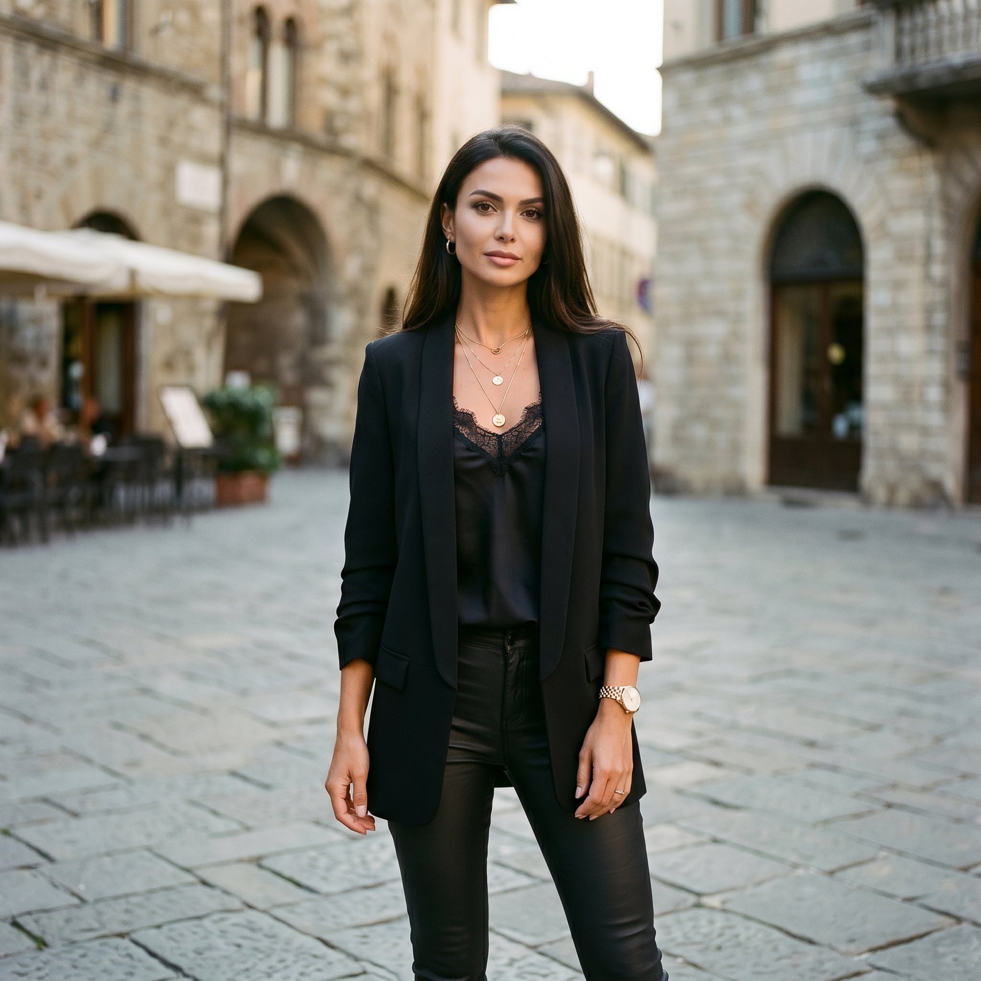 Martina - Elegant Black Blazer for Women done 05-22-2026