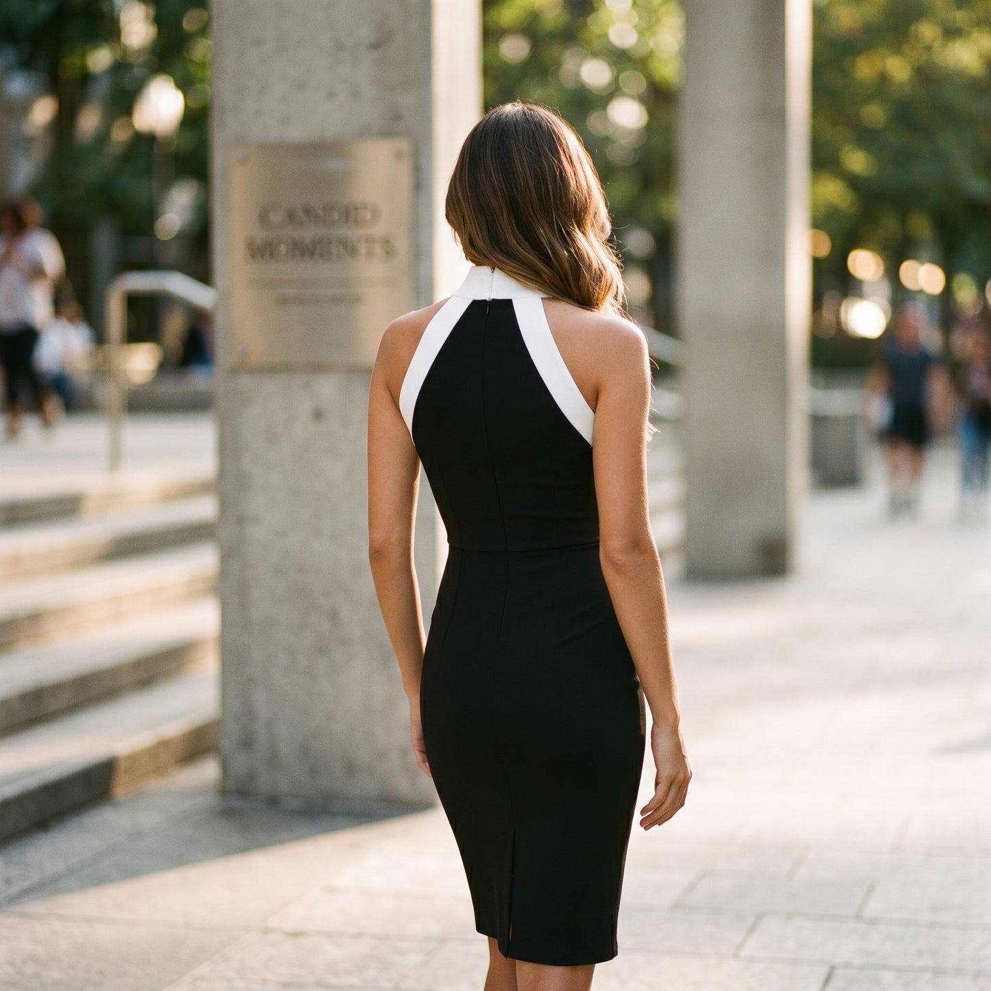 Megan - Elegant Summer Midi Dress for Women Approved