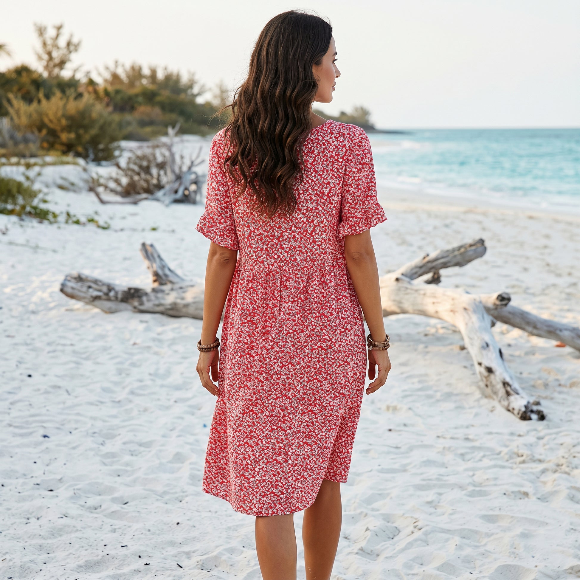 Mia | Breezy Floral A-Line Women's Summer Mini Dress DONE 06-05-2026