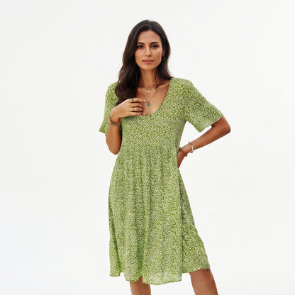 Mia | Breezy Floral A-Line Women's Summer Mini Dress DONE 06-05-2026