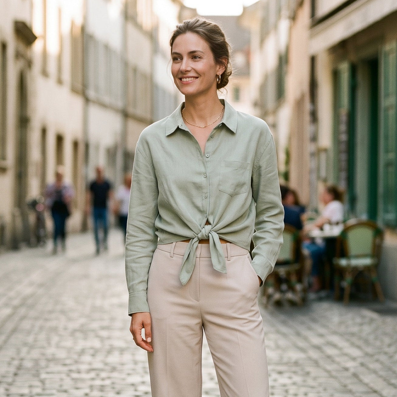 Mia | Elegant Breathable Women's Shirt Dress for Warm Weather DONE 05 -20-2026