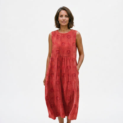 Mia | Elegant Lightweight Cotton Midi Dress dONE 06-05-2026