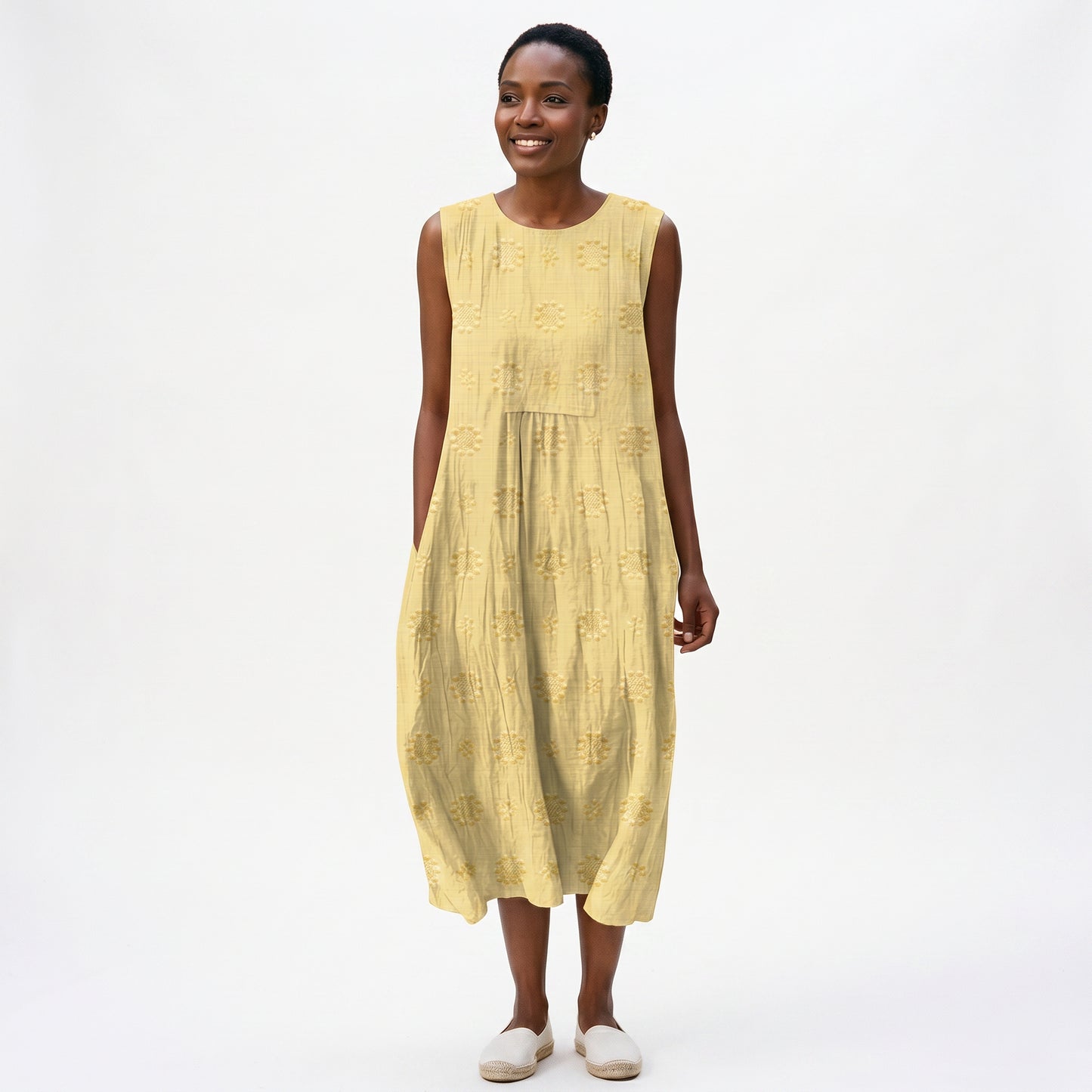 Mia | Elegant Lightweight Cotton Midi Dress dONE 06-05-2026