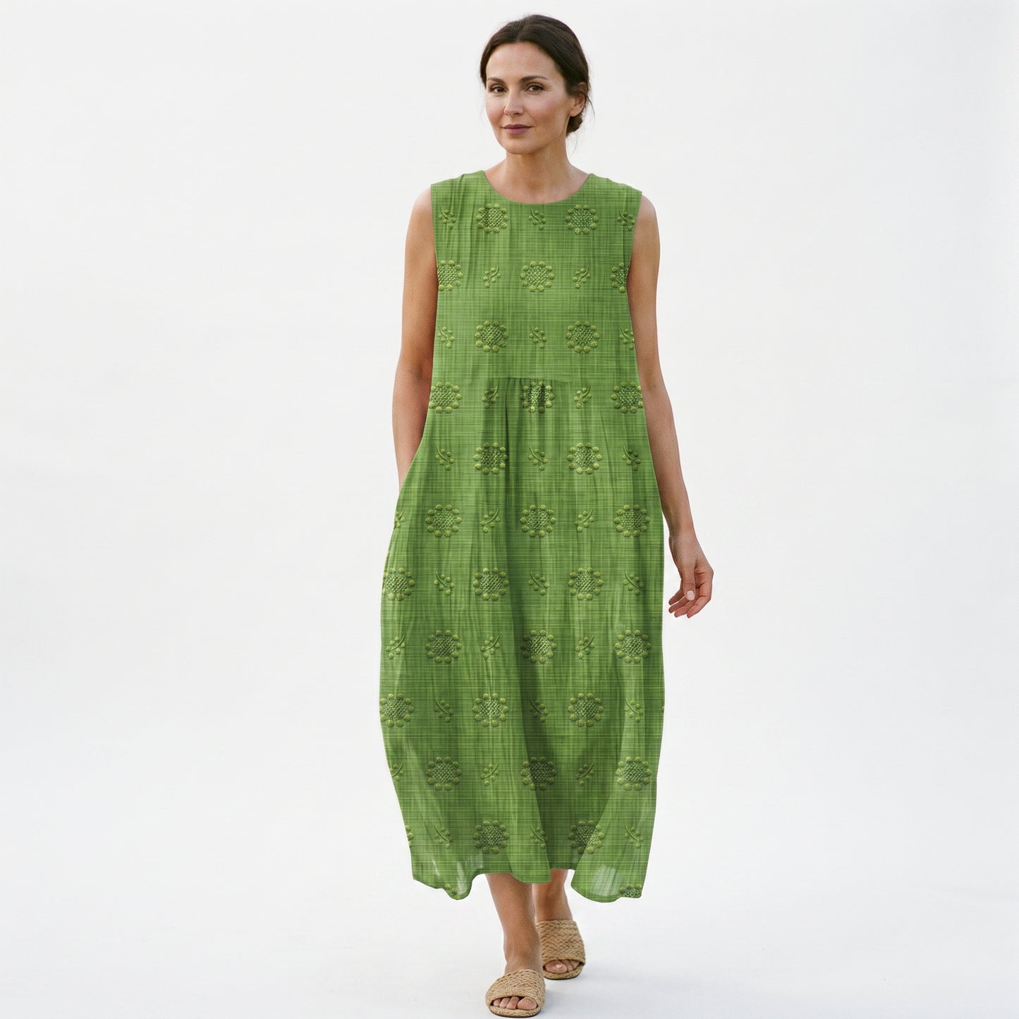 Mia | Elegant Lightweight Cotton Midi Dress dONE 06-05-2026