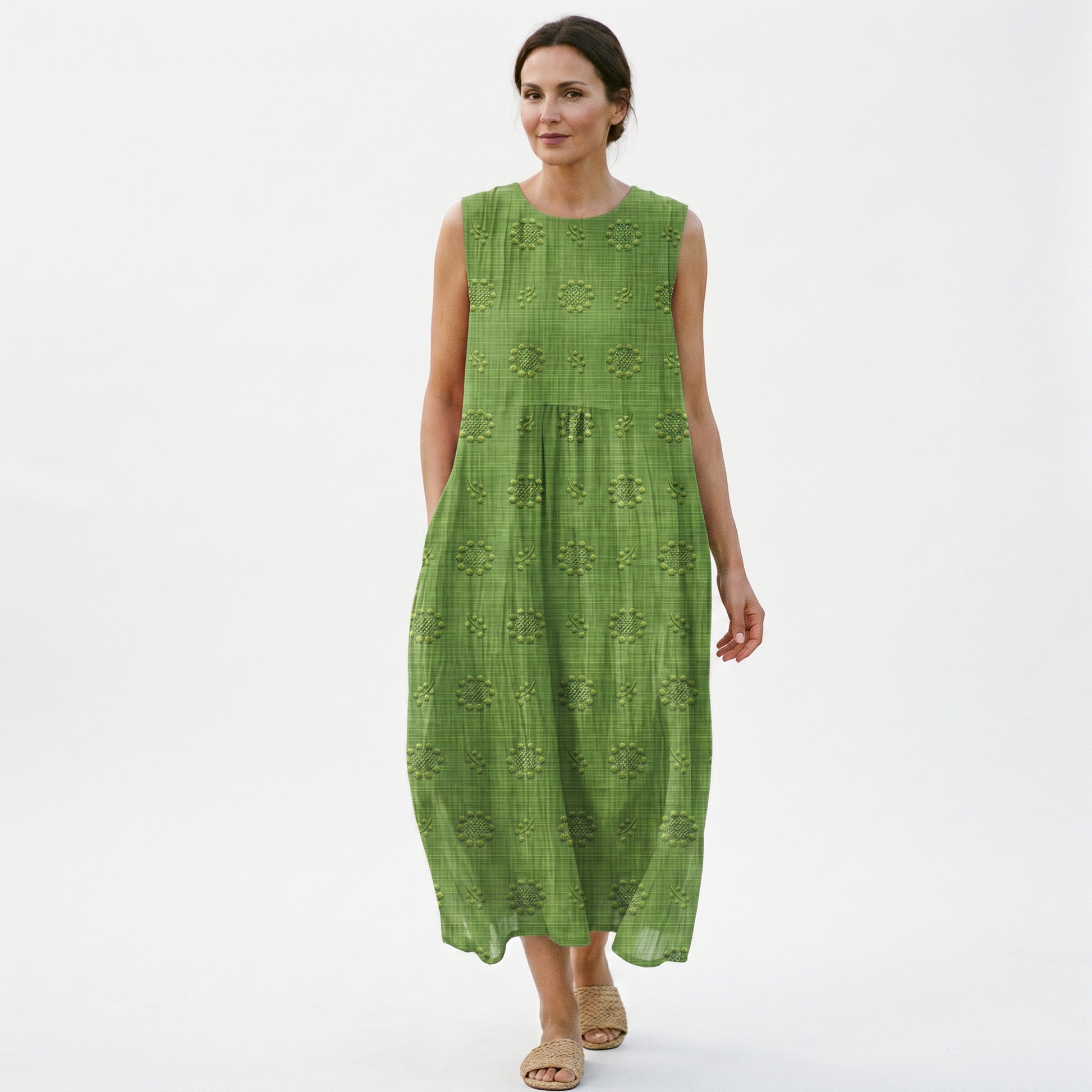 Mia | Elegant Lightweight Cotton Midi Dress dONE 06-05-2026