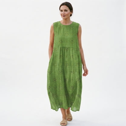 Mia | Elegant Lightweight Cotton Midi Dress dONE 06-05-2026