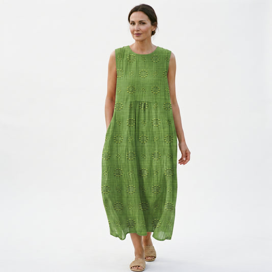 Mia | Elegant Lightweight Cotton Midi Dress dONE 06-05-2026