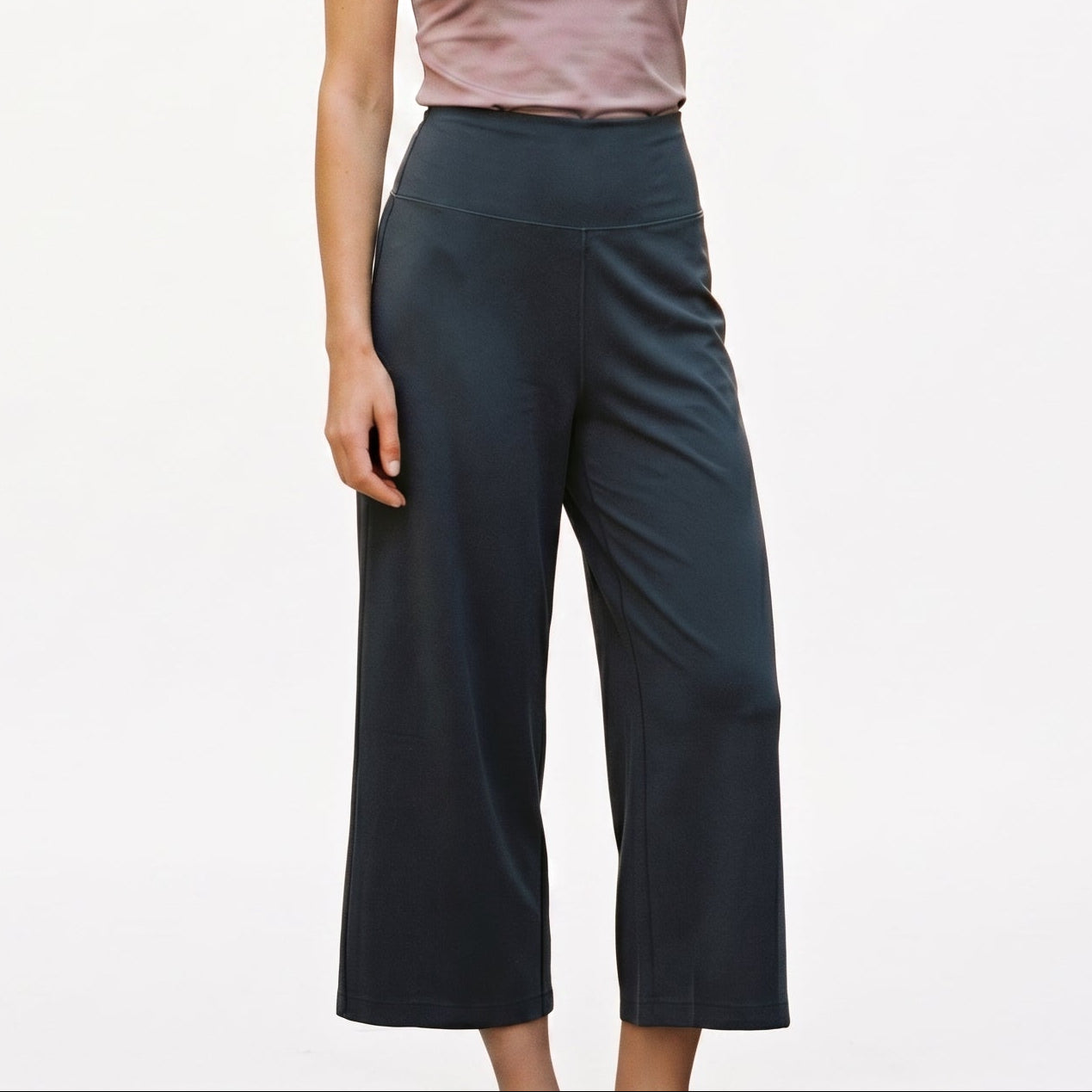 Mia | Soft High Waist Wide Leg Capri Pants for Women done 05-26-2026