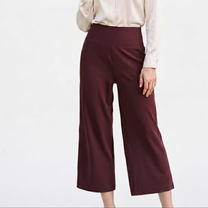 Mia | Soft High Waist Wide Leg Capri Pants for Women done 05-26-2026