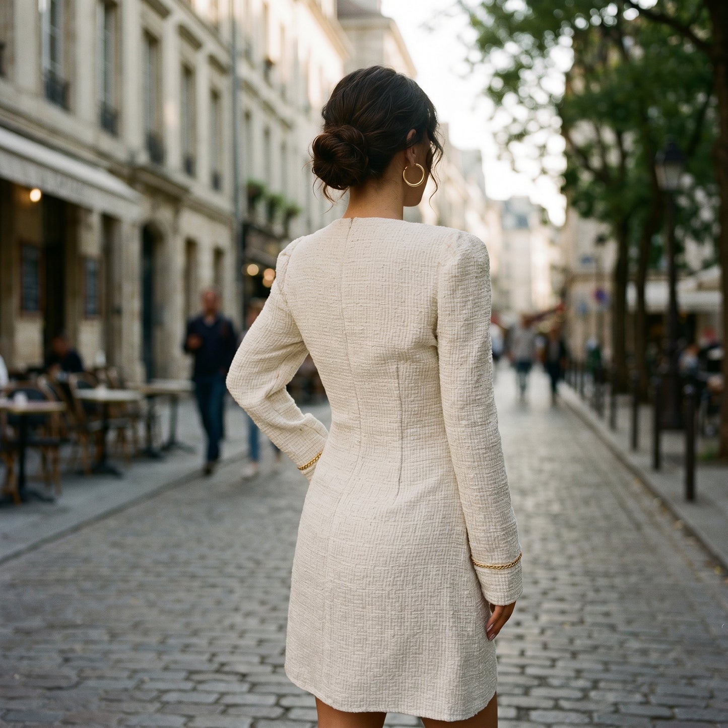 Mia | Sophisticated Elegant Tweed Mini Dress DONE 05-27-2026