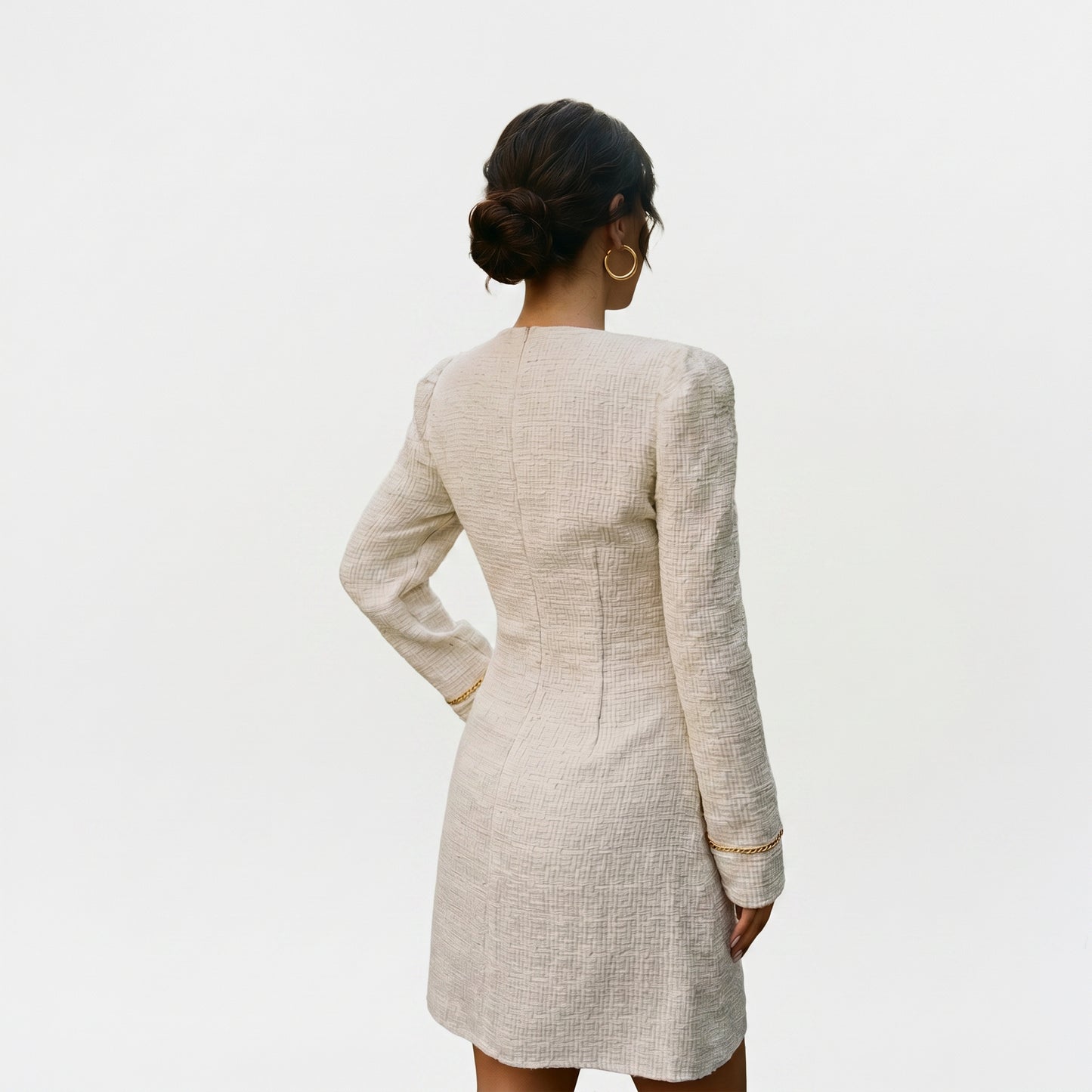 Mia | Sophisticated Elegant Tweed Mini Dress DONE 05-27-2026