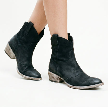 Mia | Vintage Stylish Leather Ankle Boots for Women DONE 05-27-2026