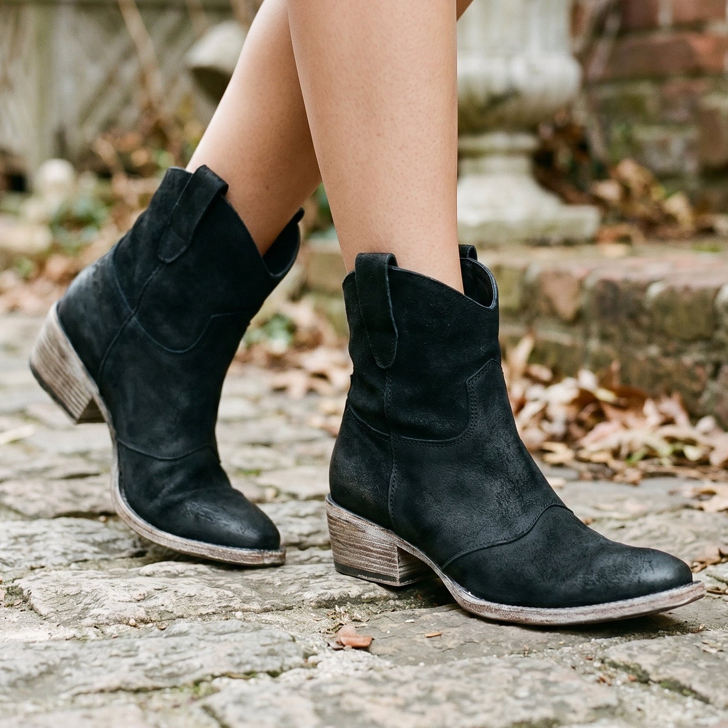 Mia | Vintage Stylish Leather Ankle Boots for Women DONE 05-27-2026