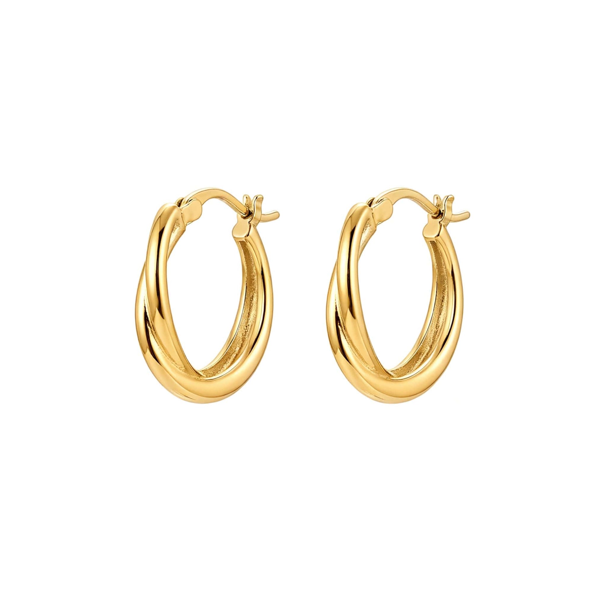 Minimalist Gold Hoop Earrings – A Modern Icon of Elegance