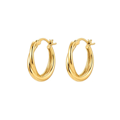 Minimalist Gold Hoop Earrings – A Modern Icon of Elegance