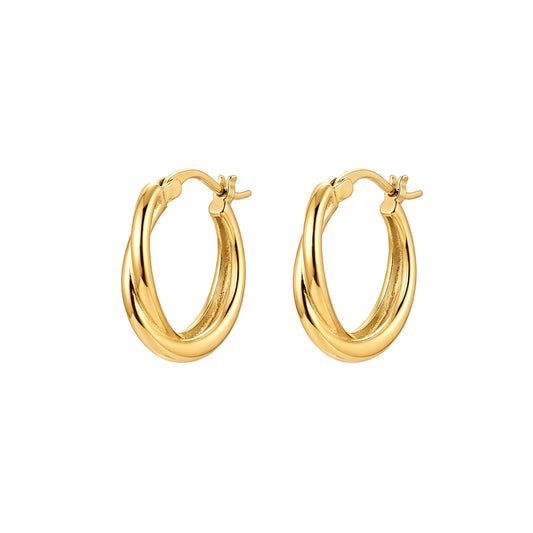 Minimalist Gold Hoop Earrings – A Modern Icon of Elegance