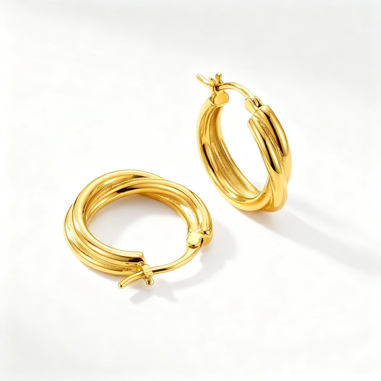 Minimalist Gold Hoop Earrings – A Modern Icon of Elegance