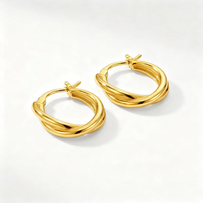 Minimalist Gold Hoop Earrings – A Modern Icon of Elegance