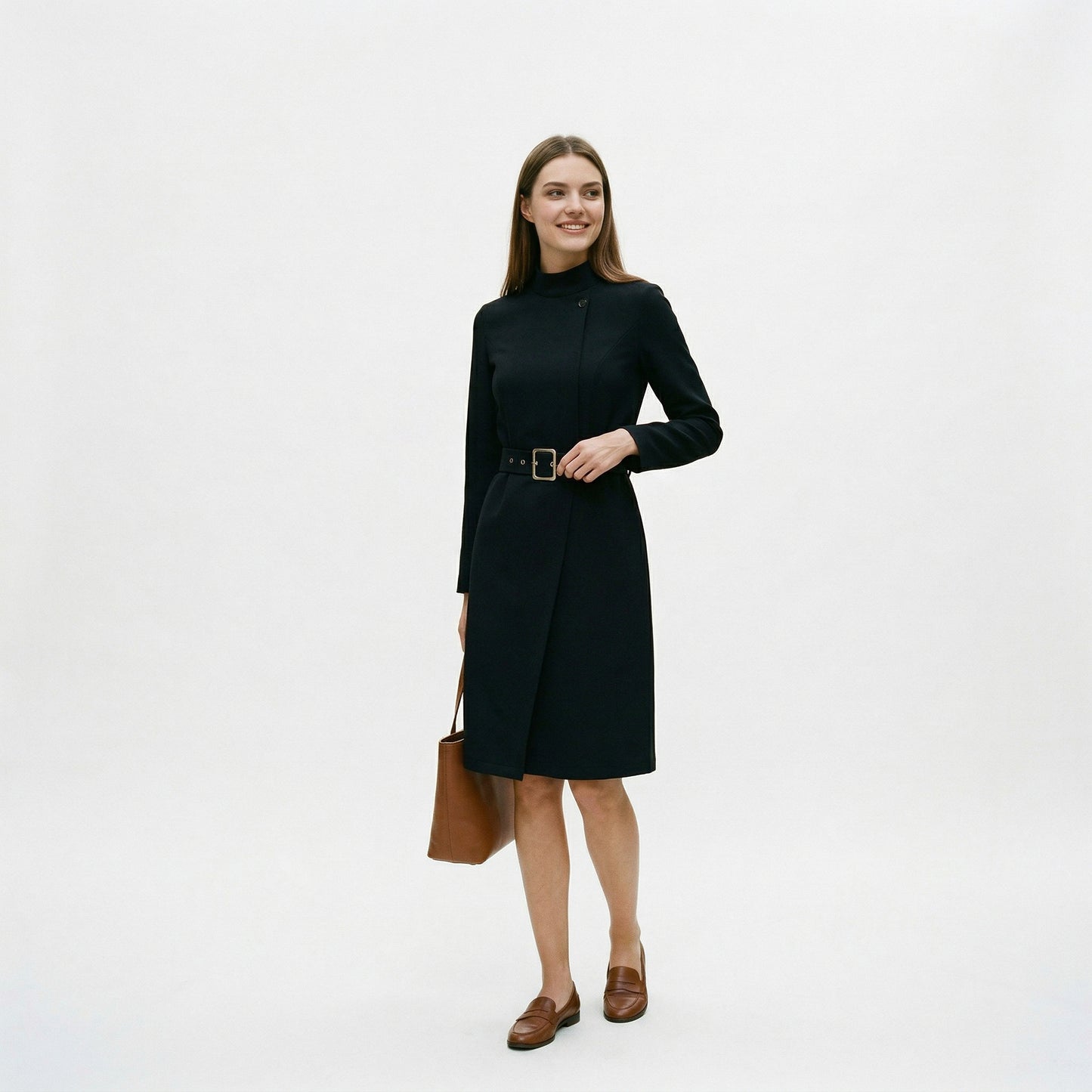Modern Asymmetric A-Line Dress