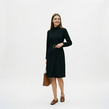 Modern Asymmetric A-Line Dress