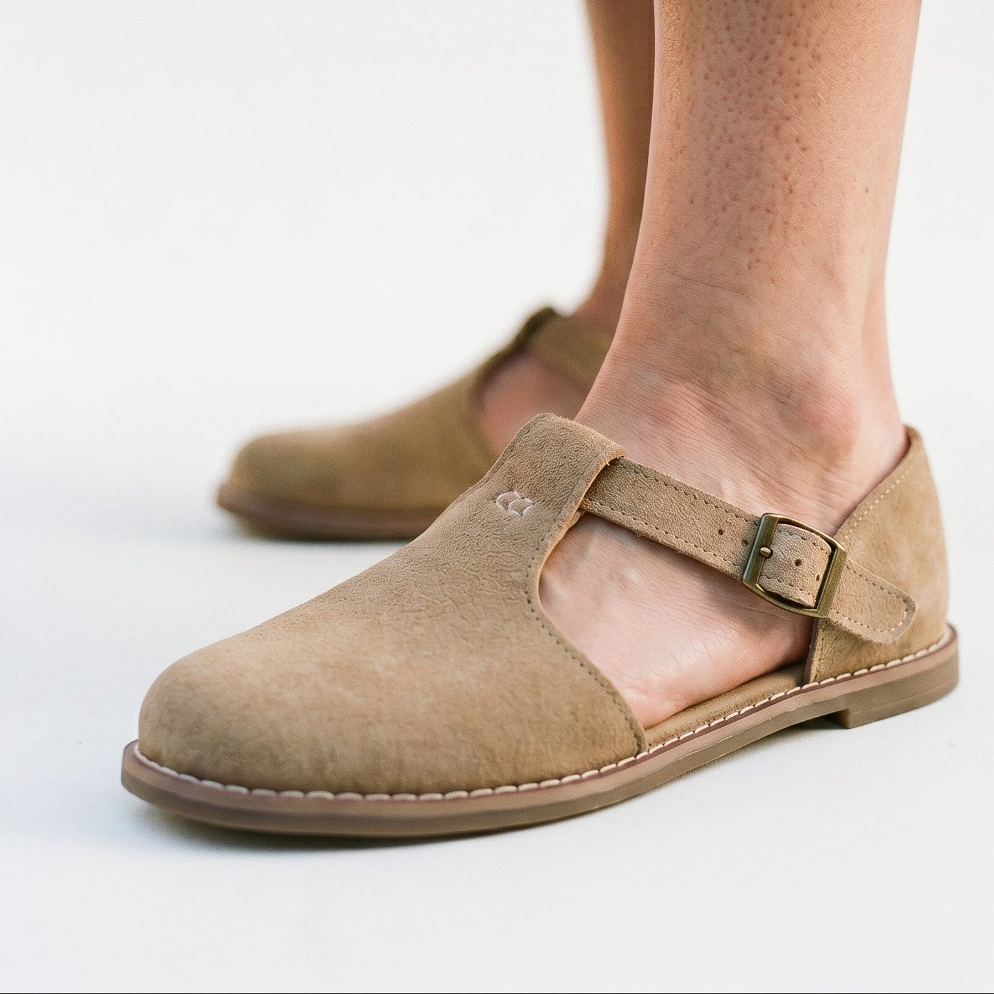 Natalie - Retro Flat Sole Leather Sandals DONE 05-28-2026