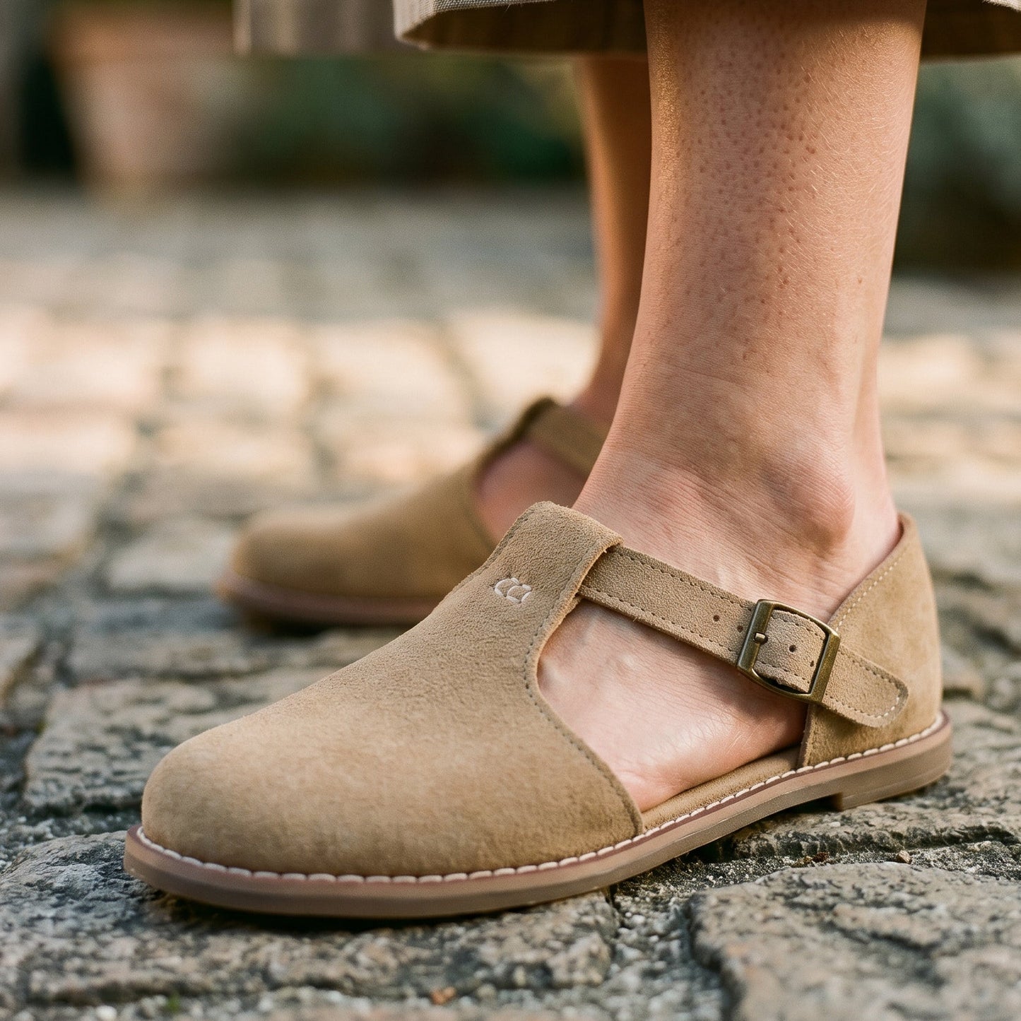 Natalie - Retro Flat Sole Leather Sandals DONE 05-28-2026