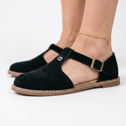 Natalie - Retro Flat Sole Leather Sandals DONE 05-28-2026