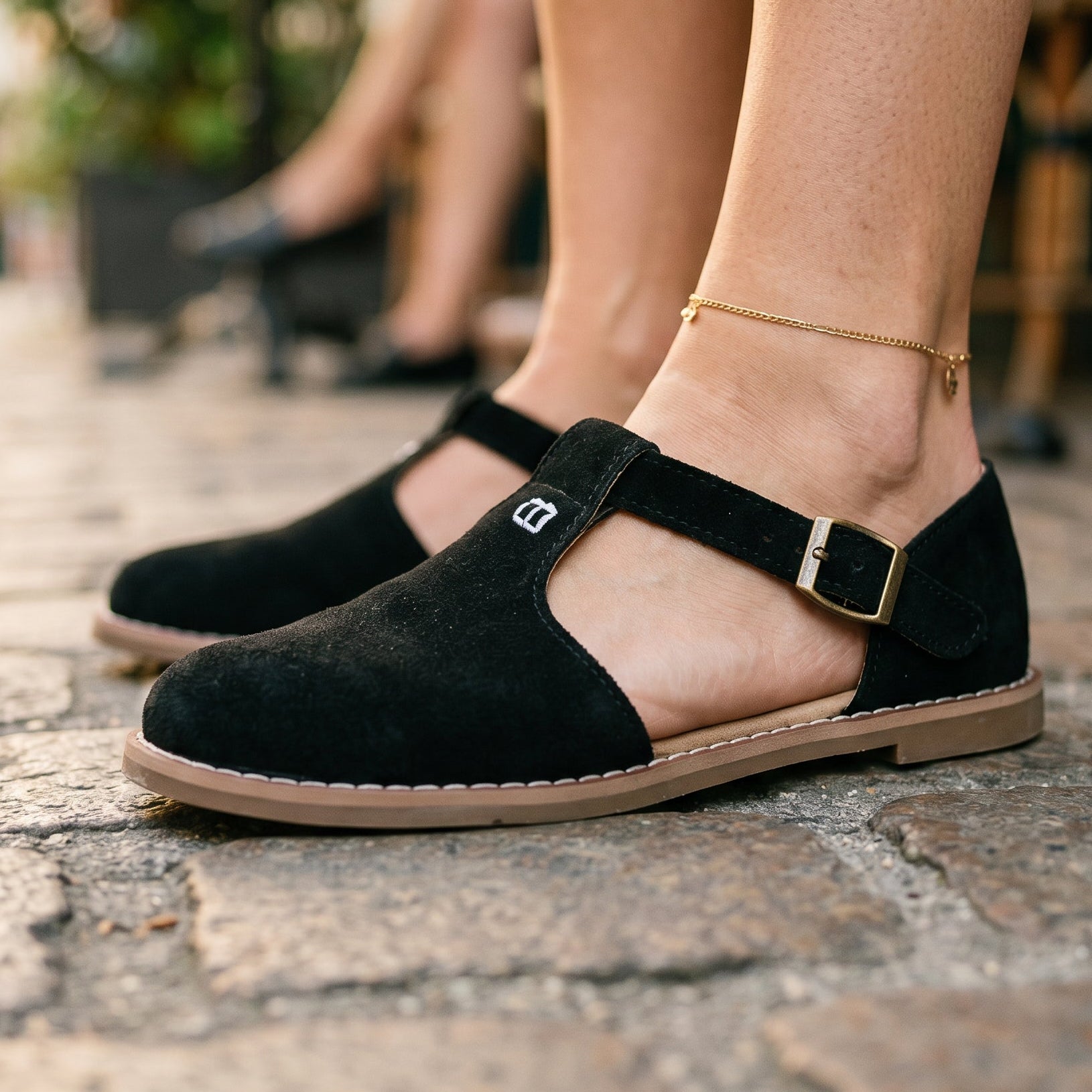 Natalie - Retro Flat Sole Leather Sandals DONE 05-28-2026