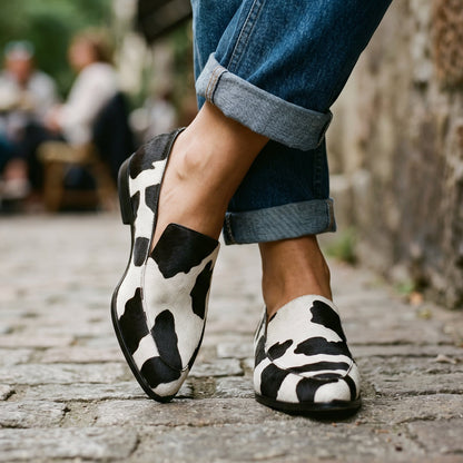Olivia | Elegant Black Loafers for Women with Orthopedic Support DONE 05-27-2026