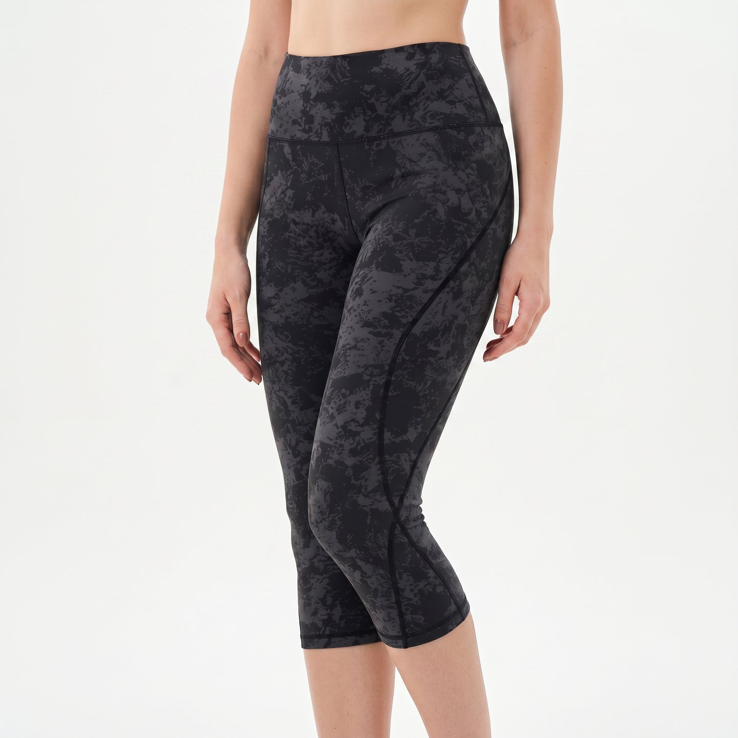 Olivia | High Waisted Tummy Control Capri Leggings With Pockets DONE 05-26-2026
