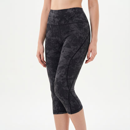 Olivia | High Waisted Tummy Control Capri Leggings With Pockets DONE 05-26-2026