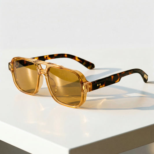 Oversized Tinted Sunglasses for Bold Style