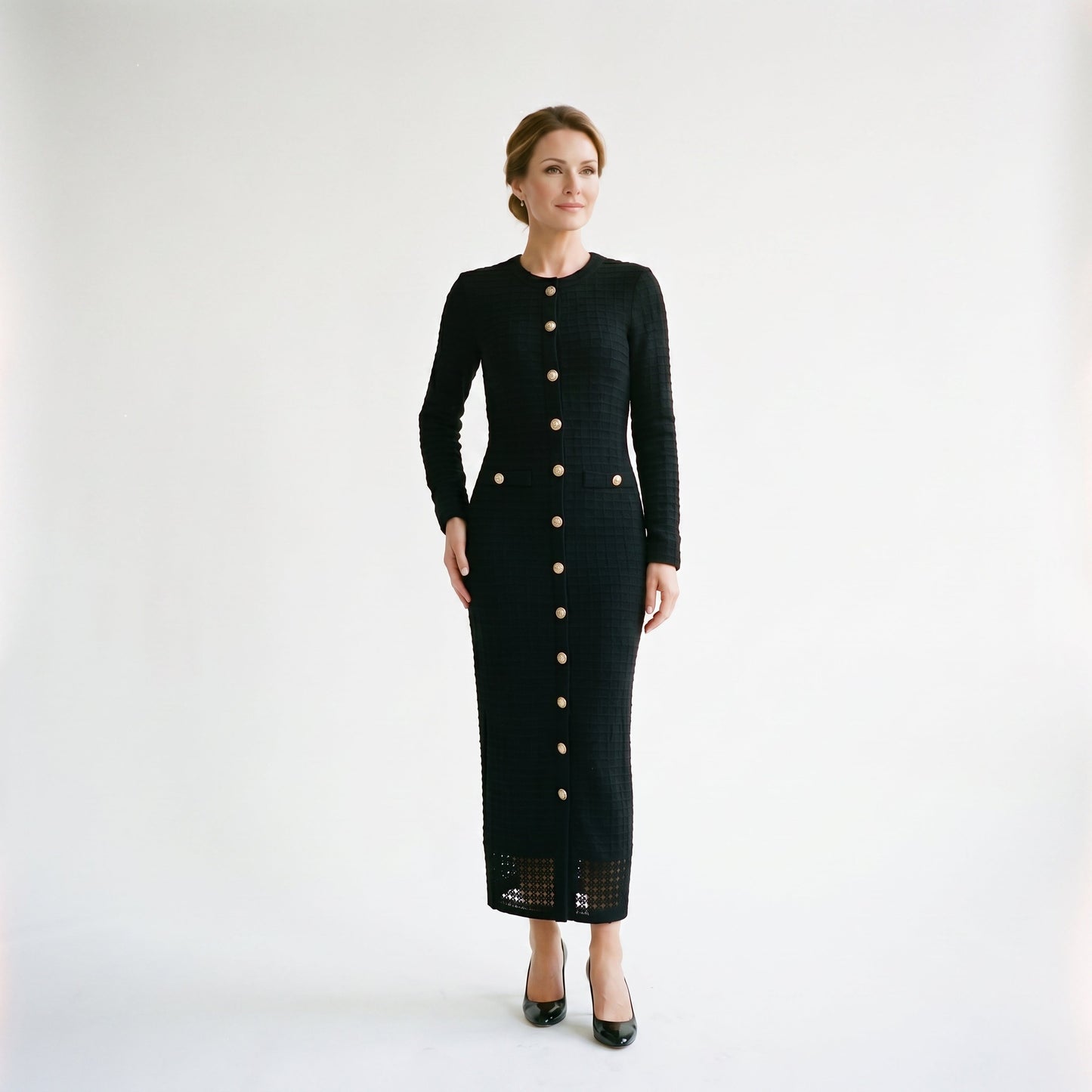 Raffaella - Elegant Formal Midi Dress