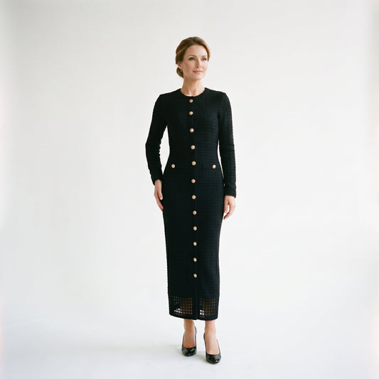 Raffaella - Elegant Formal Midi Dress