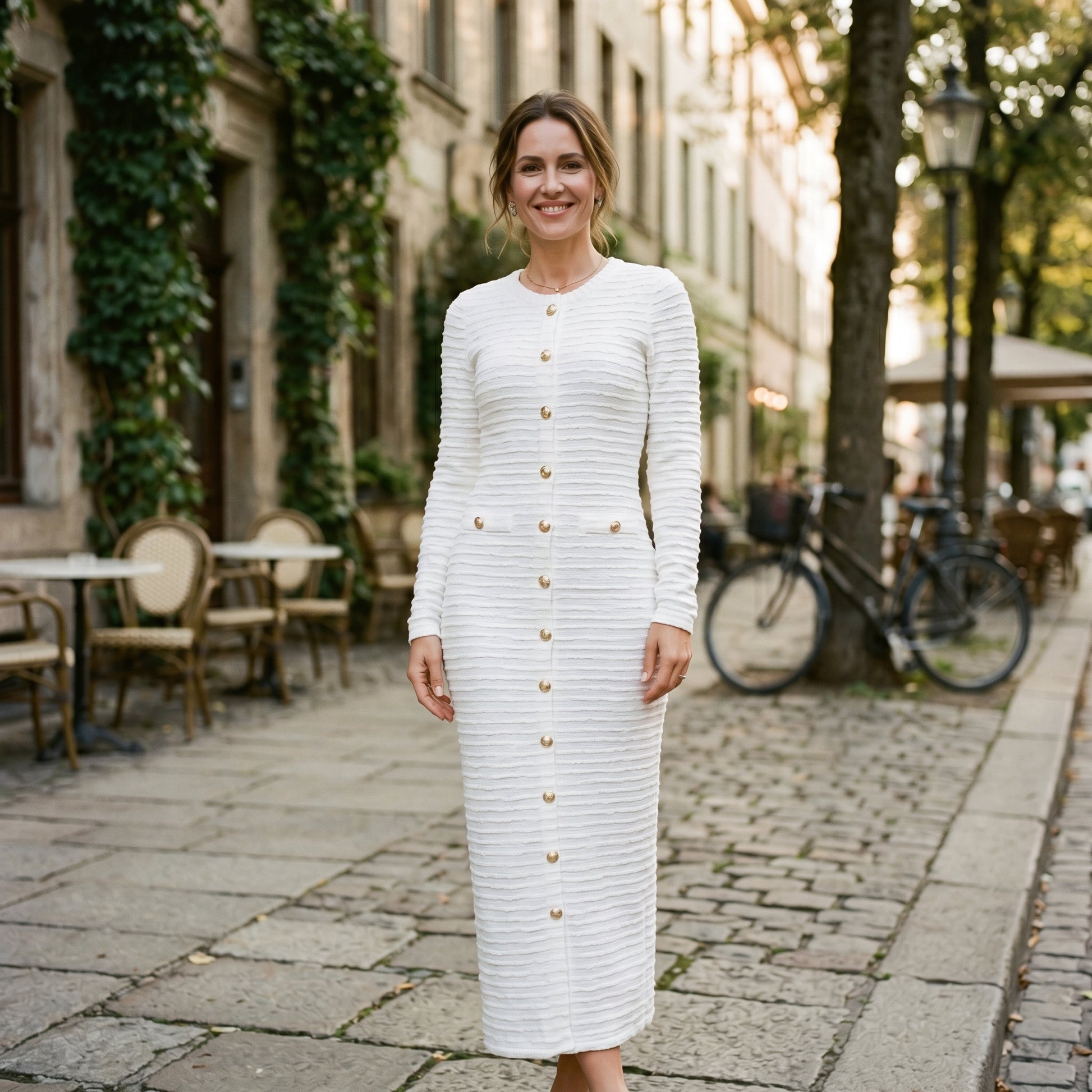 Raffaella - Elegant Formal Midi Dress